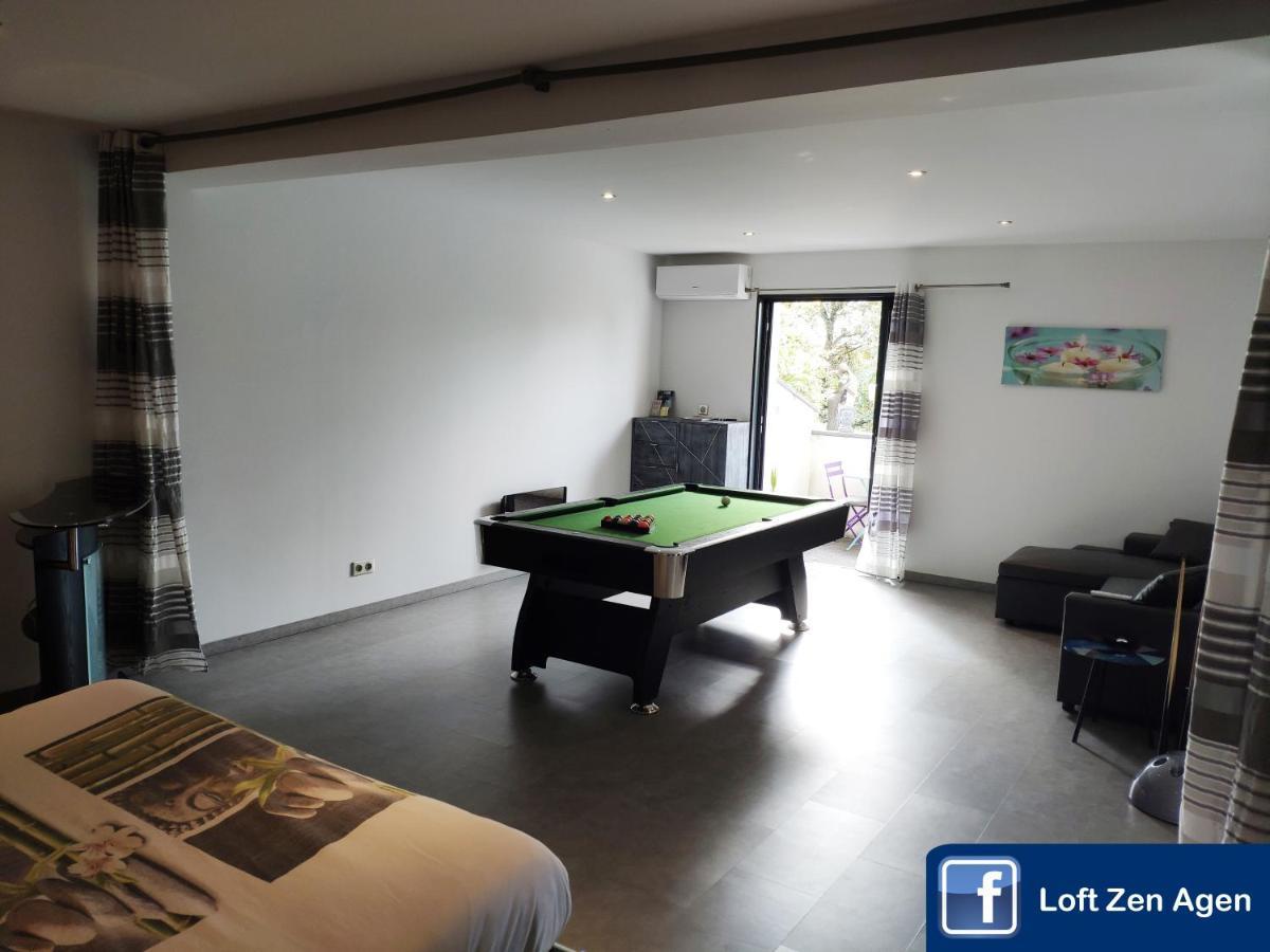 Loft Zen Spa Balneo Parking Gratuit Sauna Hammam Billard Agén Exterior foto